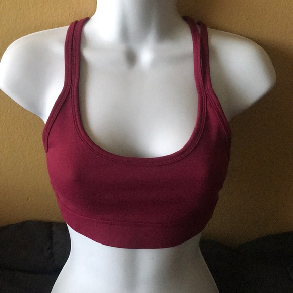 Deep pink dry fit sports bra - Picture 6 of 8